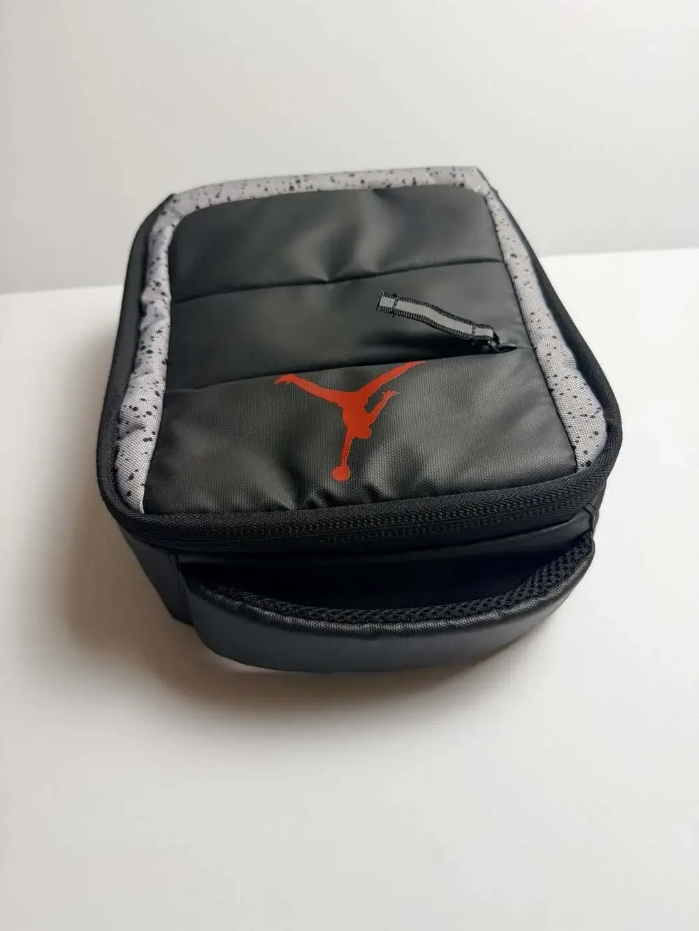 Nike Air Jordan Fuel Pack Insulated Lunch Bag Black/Cement Grey